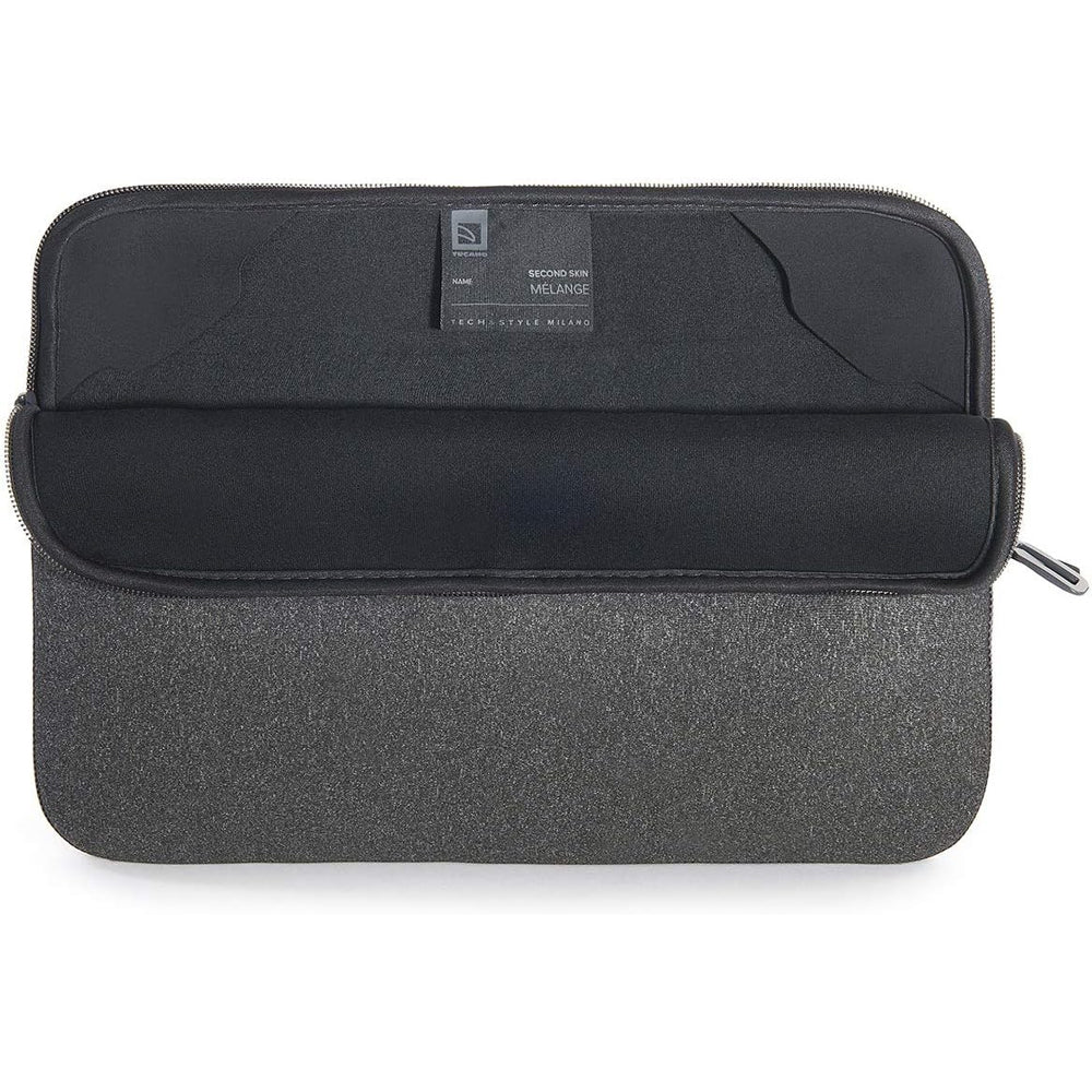 TUCANO Melange Neoprene Sleeve Compatible with MacBook Air/Pro 13" Laptop 12", 4mm Thick, Anti-Slip, Anti-Scratch
